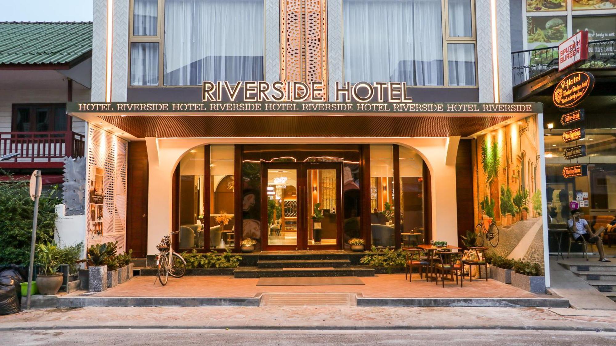 Riverside Hotel Виентиане Екстериор снимка