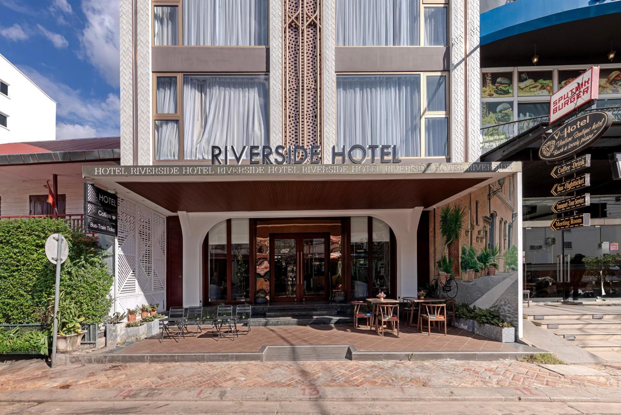 Riverside Hotel Виентиане Екстериор снимка