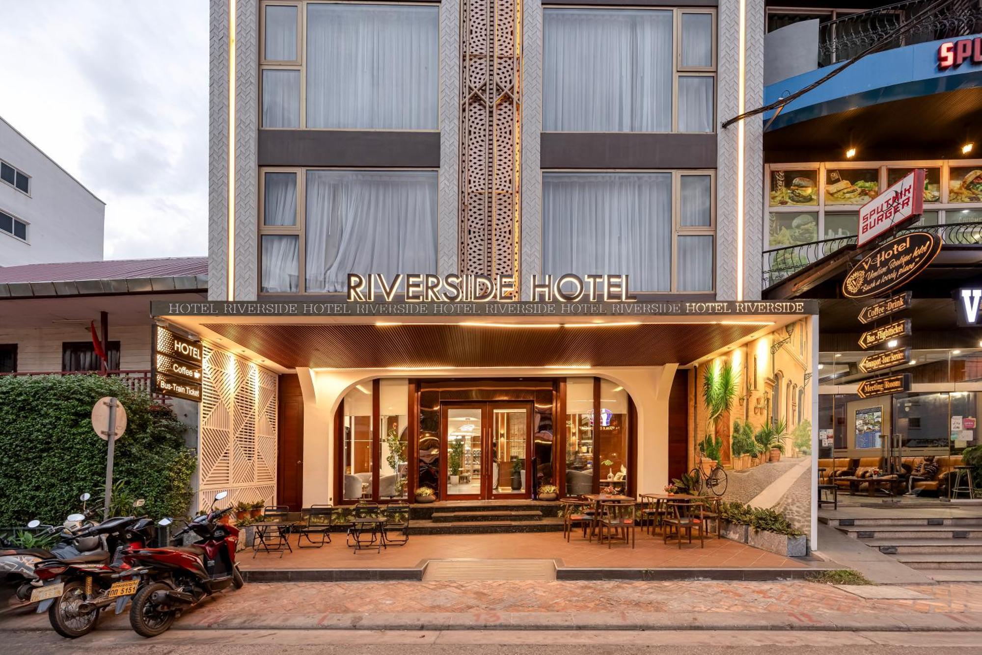 Riverside Hotel Виентиане Екстериор снимка